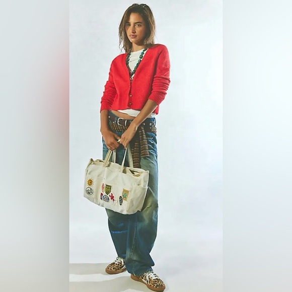 Free People Handbags - NWT Free People Kiss My Patch Tote